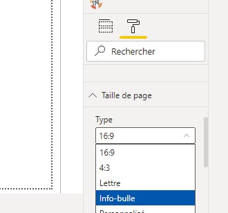 Créer une Info bulle personnalisée Power BI
