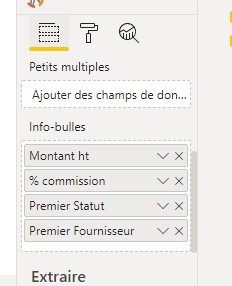 Créer une Info bulle personnalisée Power BI